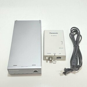 Panasonic PoE supply of electricity with function same axis -LAN converter BY-HPE11KT ( BY-HPE11H + BY-HPE11R ) Panasonic security camera 0506317