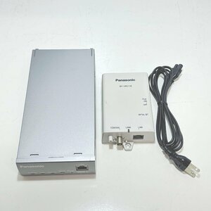 Panasonic PoE supply of electricity with function same axis -LAN converter BY-HPE11KT ( BY-HPE11H + BY-HPE11R ) Panasonic security camera 0506308