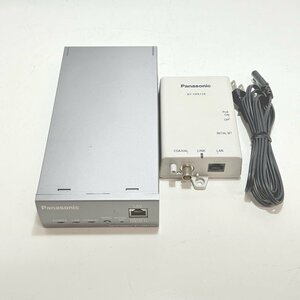Panasonic PoE supply of electricity with function same axis -LAN converter BY-HPE11KT ( BY-HPE11H + BY-HPE11R ) Panasonic security camera 0506305