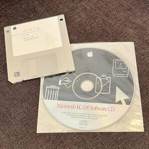 Apple Macintosh LC630 Software CD + ディスクツール (Disk First Aid Internal HD Format) FD：クラリスワークス Claris Works等ソフト