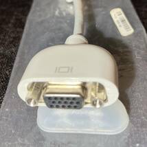 Apple【アップル純正品】591-0006 Mini-VGA - VGA Display Adaptor ディスプレイ アダプター ケーブル_画像4