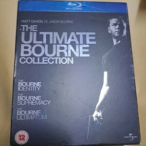 THE ULTIMATE BOURNE COLLECTION 海外版Blu-ray　3本セット　マット・デイモン　ボーンシリーズ