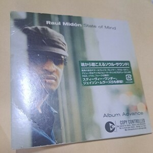 RAUL MIDON/STATE OF MIND CD 