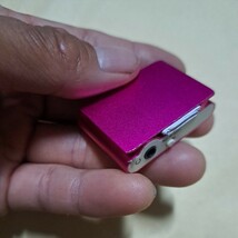 ジャンク品　部品取り　 故障品　メーカー　型番不明　クリップ式 デジタルオーディオプレーヤー 本体のみ　ピンク　赤紫_画像7