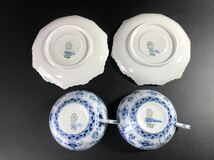 1000円〜■★Royal Copenhagen★ロイヤルコペンハーゲン ブルーフルーテッド カップ&ソーサー 洋食器 まとめ★okoy2654157-325★r30499_画像7