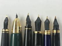 1000円~●★筆記未確認★ 万年筆 色々 ディズニー PILOT PARKER 他 18K-750 14K-585 ノック式 まとめ ★okoy2614097-229★op3730_画像3