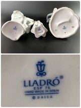 1000円〜■★LLADRO★リヤドロ 甘い香り 6918 我が家のプリンセス 6973 ナイスショット 4824 陶器人形 3点まとめ★okoy2657501-157★r30552_画像10