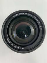 1000円~■★動作未確認★カメラレンズ SIGMA シグマ 18-50mm 1:2.8 EX DC FOR CANON AF 現状品★okoy2673058-236★t9233_画像6