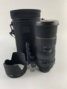 1000円~■★動作未確認★カメラレンズ SIGMA シグマ 50-500mm 1:4-6.3 APO DG HSM FOR NIKON 現状品★okoy2653424-160★t9234