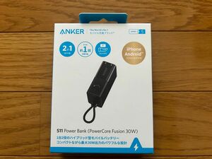 【新品未使用】Anker 511 Power Bank ブラック