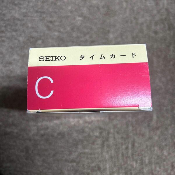SEIKO タイムカード１００枚　未使用