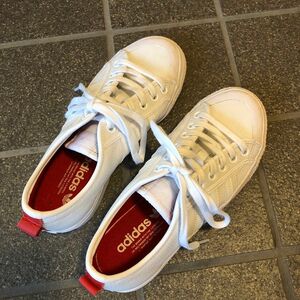 23.5adidasoriginal NIZZA本革スニーカー