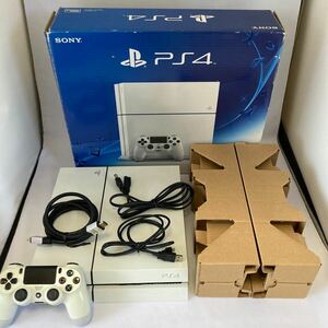 PS4 body set 500GB white SONY PlayStation4 CUH-1200A the first period ./ operation verification settled 