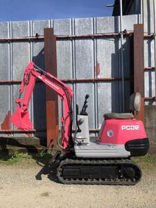 PC02-1 油圧ショベル Mini Excavator Komatsu Excavator Mini油圧ショベル KOMATSU Kanagawa