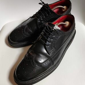  REGAL Shoe&Co. リーガールシューアンドカンパニー　25.5cm 革靴 黒 ブラック ウィングチップ 