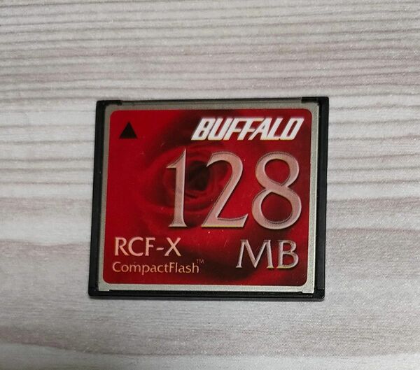 コンパクトフラッシュ128MB BUFFALO フォーマット済み