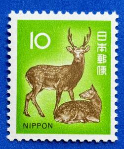  новый марки с изображением флоры, фауны, национальных сокровищ 1972 год серии [ Japan jika]10 иен не использовался NH прекрасный товар совместно сделка возможно 