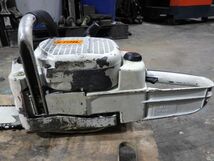 f1681▼ スチール 038AV エンジン チェンソー ガイドバー500mm 62cc 木工 切断 STIHL 中古_画像8