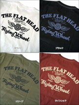 2024年夏新作 THE FLAT HEAD/フラットヘッド FHクラシック ヘビーオンス半袖Ｔシャツ 40 Lサイズ ブラック 黒 FN-THC-043 新品 送料無料_画像4