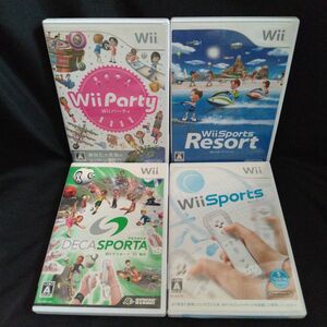 wii パーティ　wii スポーツリゾート　wii スポーツ　デカスポルタ　セット