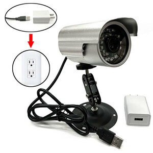 USB supply of electricity 3.6mm wide-angle lens security camera video recording equipment micro sd card correspondence free shipping 