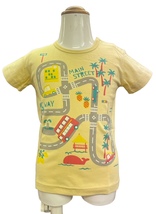 ★即決★新品タグ付 kid's zoo キッズズー★車とバスのプリント 半袖Tシャツ★ベビー 90cm 1-2才目安 ￥2970_画像1