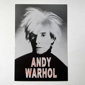 アンディウォーホル Andy Warhol ポップアート2000 イベント ポストカード1枚〈検索:キースヘリング バスキア moma ポップアート〉