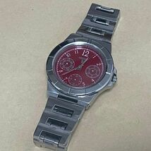 【SEIKO】セイコー LUKIA ルキア 5Y89-0830 赤文字盤 QUARTZ クォーツ★_画像1