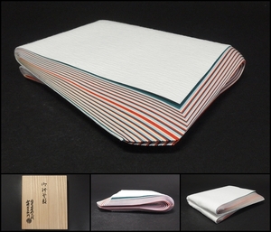 [240528⑧] Yamazaki . левый .. произведение . цвет котел .. бумага вместе с ящиком Fukui префектура нет форма культура состояние чайная посуда 
