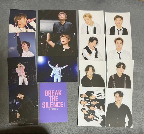 BTS 2021 NEW YEAR’S EVE BTS BREAK THE SILENCE ポストカー　2種