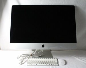 [16qP05015E]* operation goods *Apple iMac*27 -inch *Late 2012*Core i7*16GB*3.7TB*3.4GHz* keyboard * mouse * personal computer * present condition goods 