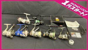 【8MTメ04022E】１円スタート★Abu Garcia★shimano★Daiwa★RYOBI★まとめ★スピニング★釣り具★フィッシング★釣り★リール