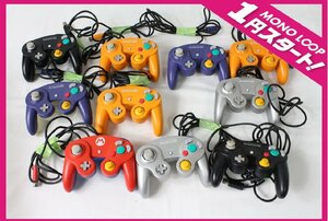 [8yP05048F]*1 jpy start *Nintendo* person ton dou* nintendo *GAME CUBE* Game Cube * controller *10 point summarize * game * present condition goods 