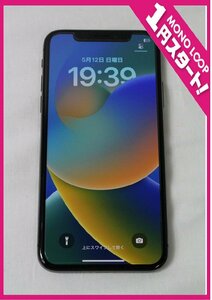 【5iP05017E】★1円スタート★動作品★iPhoneX★64GB★A1902★MQAX2J/A★ブラック★ソフトバンク★残債なし★SIMフリー★スマートフォン★