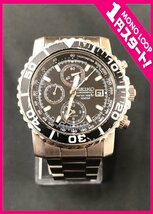 【5KK各03004E】★1円スタート★SEIKO★セイコー★クロノグラフ★chronograph★quartz★クオーツ★純正ベルト★腕時計★メンズ★現状品★_画像1