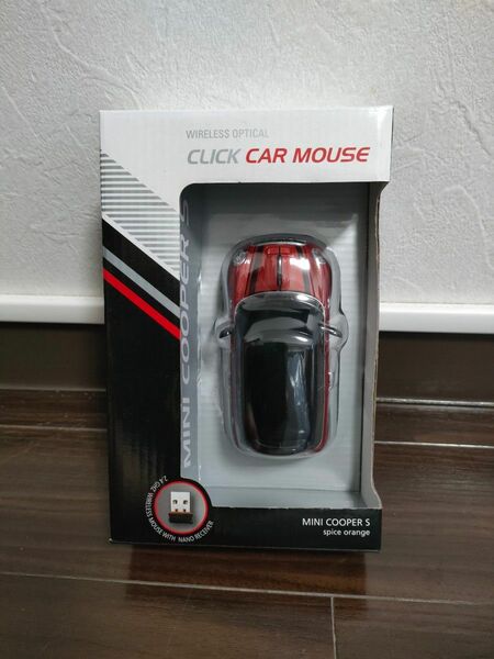 MINI COOPER S CLICK CAR MOUSE ミニ クーパー S型 ワイヤレスマウス クリックカーマウス