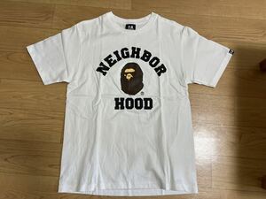 BAPE × NEIGHBORHOOD カレッジ Tシャツ★エイプ ape ネイバーフッド