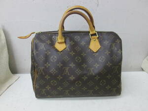 (21)☆LOUIS VUITTON ルイヴィトン モノグラム スピーディ30 ハンドバッグ M41526 TH0033 カデナ有り 鍵なし