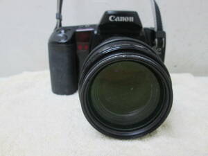 (23)♪Canon キャノン EOS 10QD EF 35-105mm 1:3.5-4.5 一眼レフ フィルムカメラ 通電・動作未確認 現状品