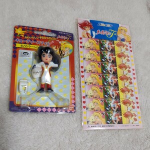 [ Cutie Honey ]1997 year cutie - Smile ( Hurricane honey ) figure / seal set unused 