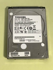 お宝アキバ/7日間保証 東芝製 内蔵 SATA 2.5インチ 大容量HDD 1TB MQ01ABD100 使用4501h CrystalDiskInfoで正常判定 小190T