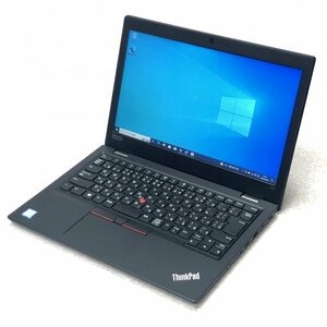 お宝アキバ/中古14日保証 AC付 Wi-Fi カメラ office 充98％8h ThinkPad L380 13.3型 10P64 11Pアプデ可 i5-8250U メ16 SSD512 梱80 大0487