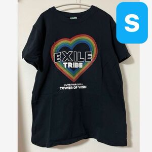 EXILE TRIBE ライブツアー　2012 タワーオブウィッシュ S Tシャツ ブラック 黒 半袖　LDH 半袖Tシャツ