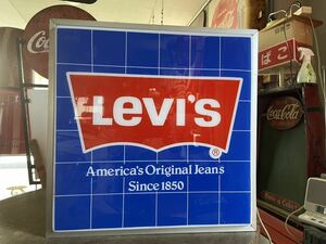 Levi's リーバイス　ネオン　看板