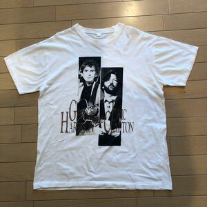 GEORGE HARRISON with ERIC CLAPTON & HIS BAND 1991 December Tシャツ 