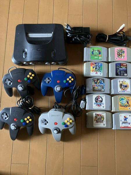 任天堂64 Nintendo64 ニンテンドー64 コントローラー 4個セット　スマブラ　マリオカート