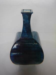  Joseon Dynasty лазурит . угол бутылка высота 15*5cm ширина 8×8cm
