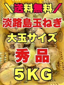 淡路島新玉ねぎ 早生　七宝　5kg 5キロ　淡路島新たまねぎ　玉ねぎ　秀品