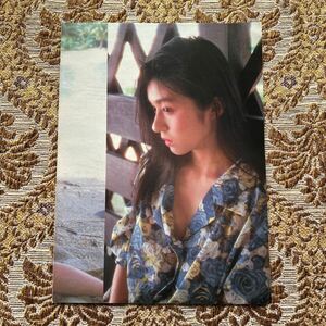  ultimate rare! Aoyama Chikako (20 -years old )×. mountain . confidence valuable gravure scraps 11P that time thing 80 period treasure ultra ./../../ Play Boy /GORO