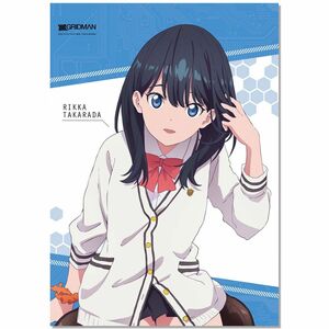 【未開封】SSSS.GRIDMAN グリッドマン ユニバース 描き下ろし B2タペストリー 宝多六花 制服